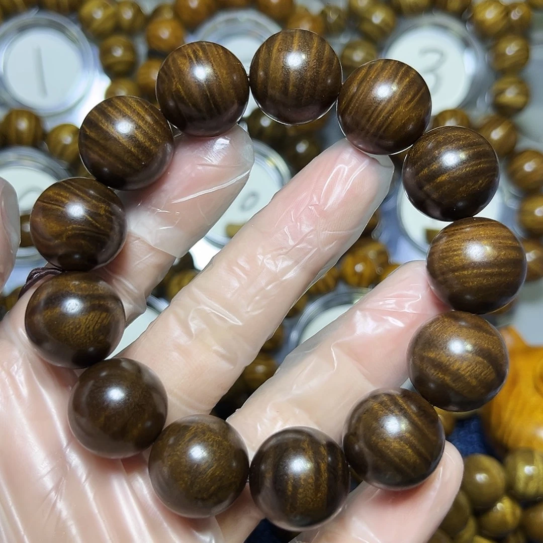 清***静手串/手链楠木（金丝楠）1.8