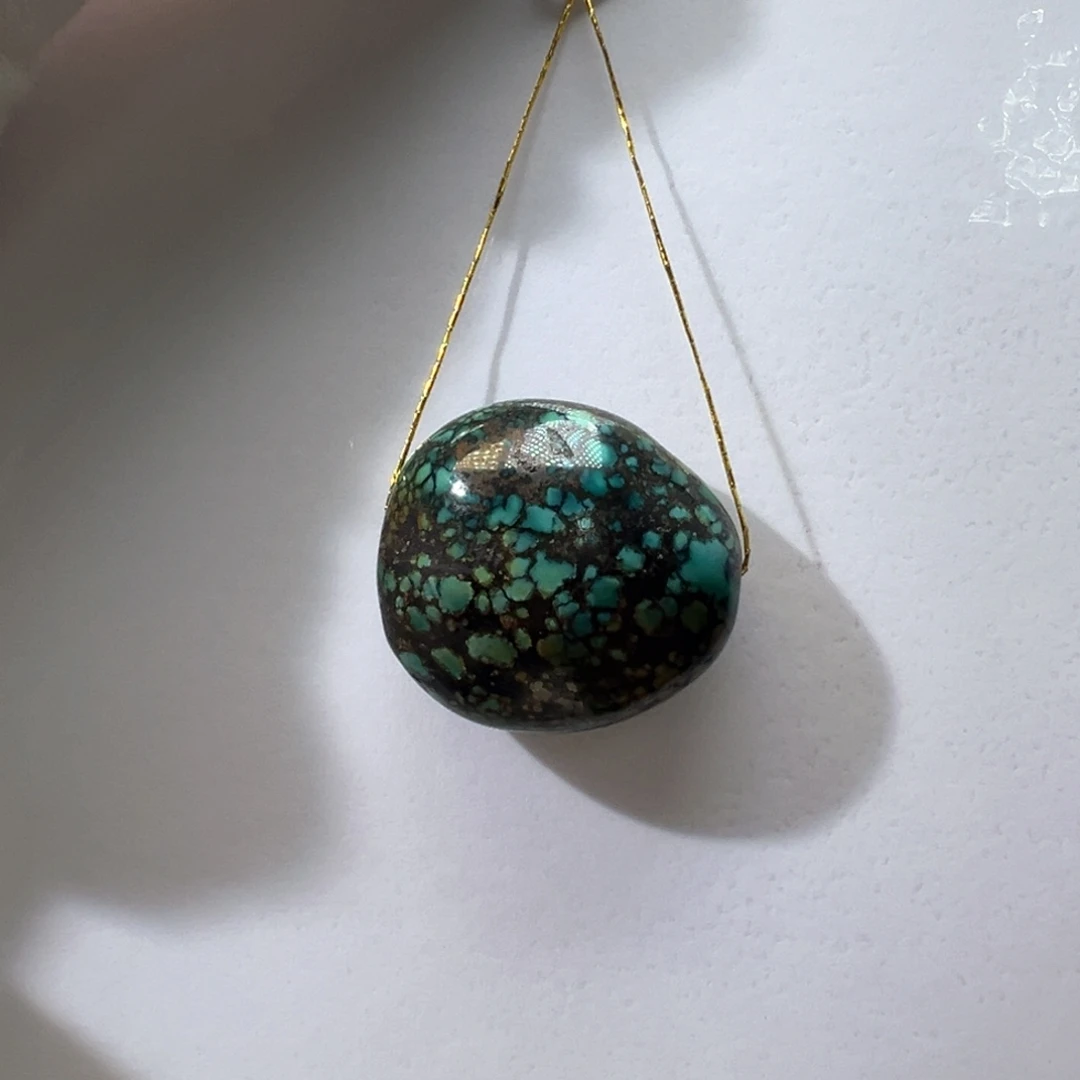 绿松石未镶嵌挂件