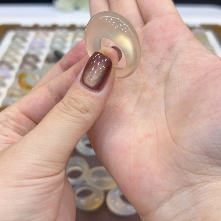 玛瑙/玉髓合金戒指2港17