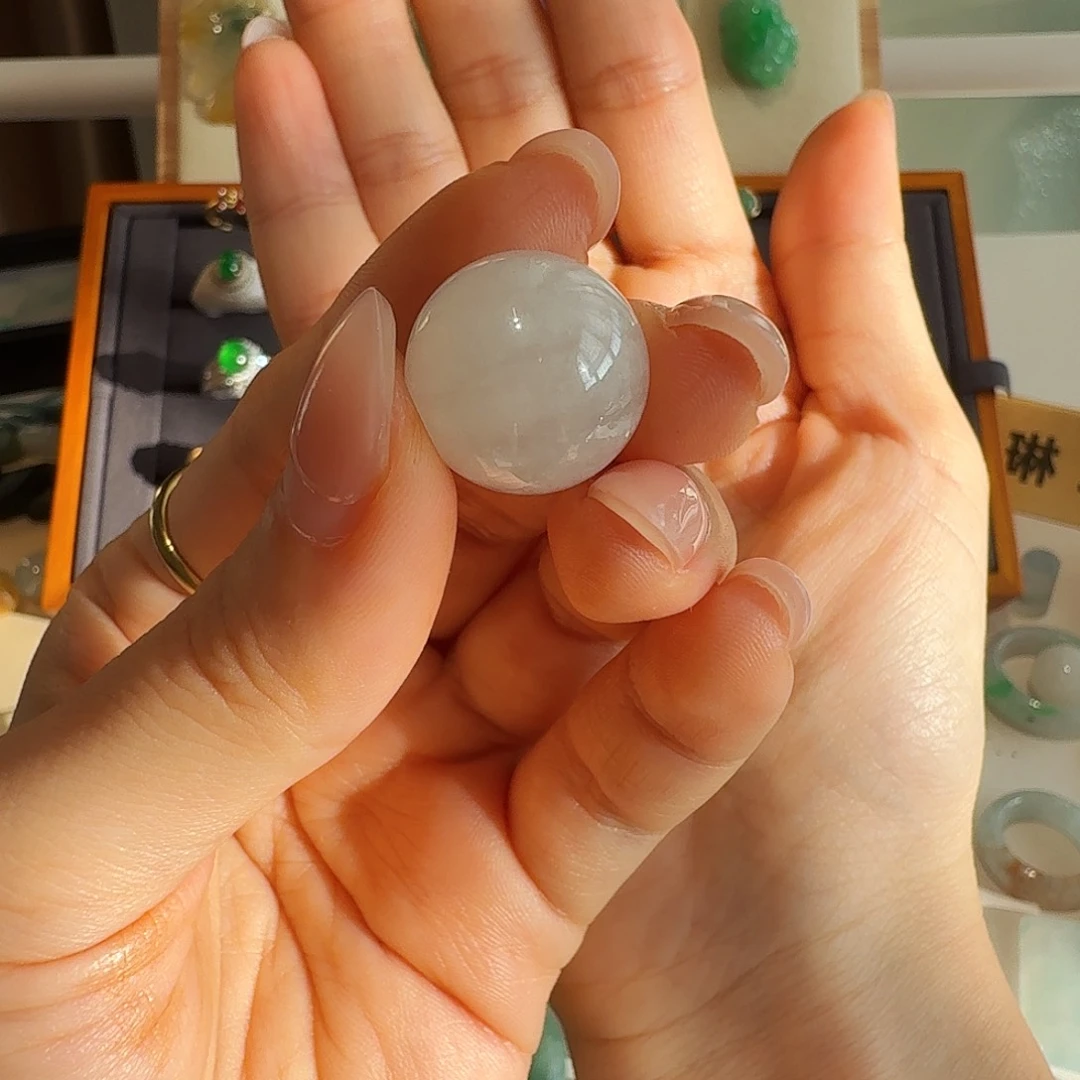 巷***雨颈饰未镶嵌翡翠翡翠圆珠卡16