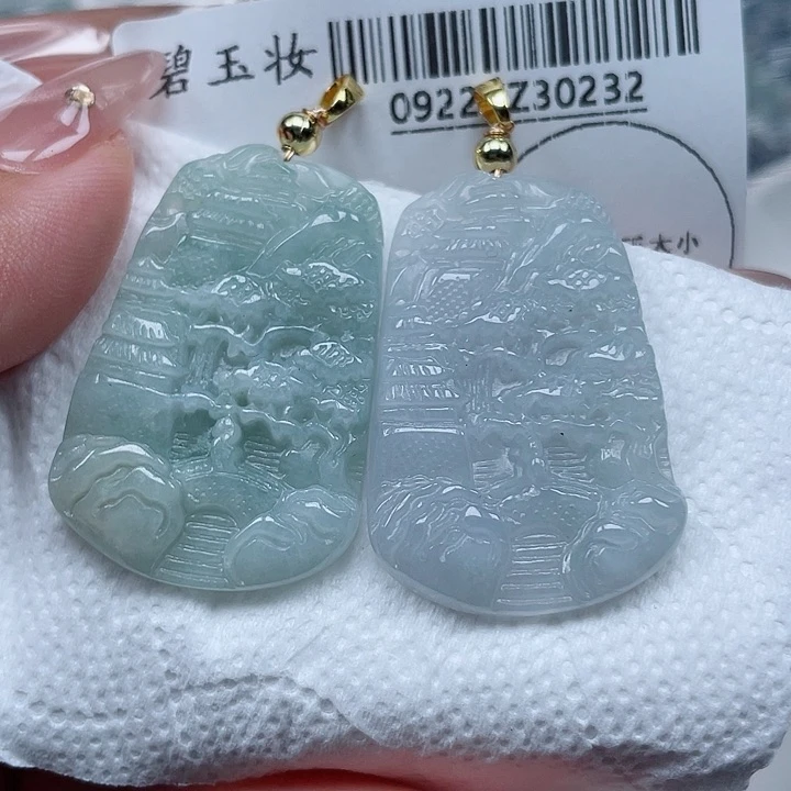 吊坠(不含链)未镶嵌翡翠