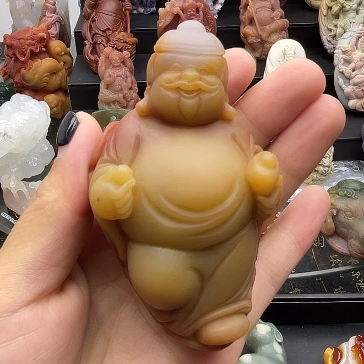未镶嵌手把件石英质玉