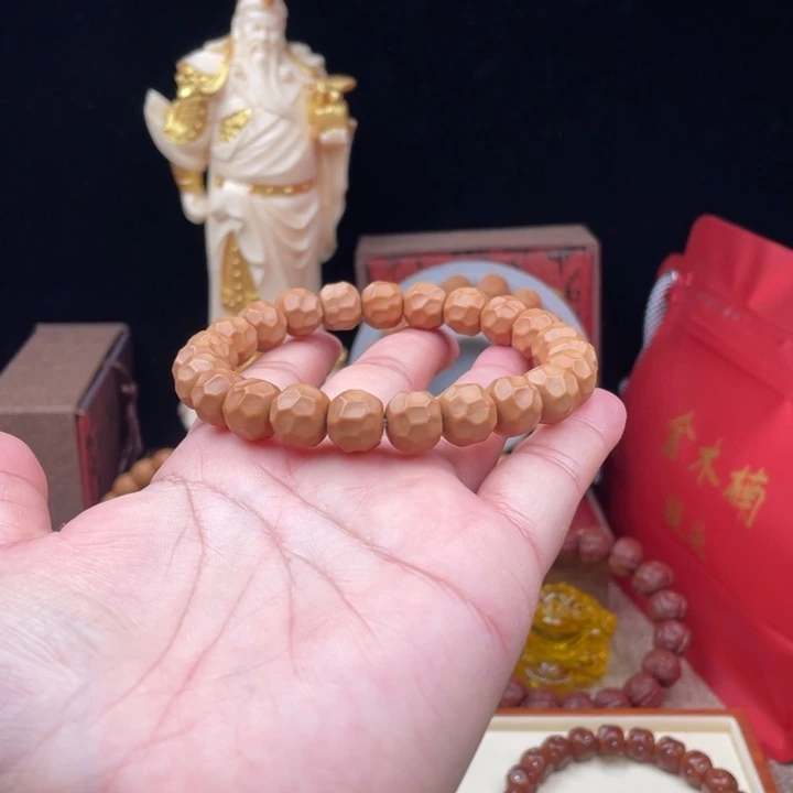 猴头核桃手串黑金无相