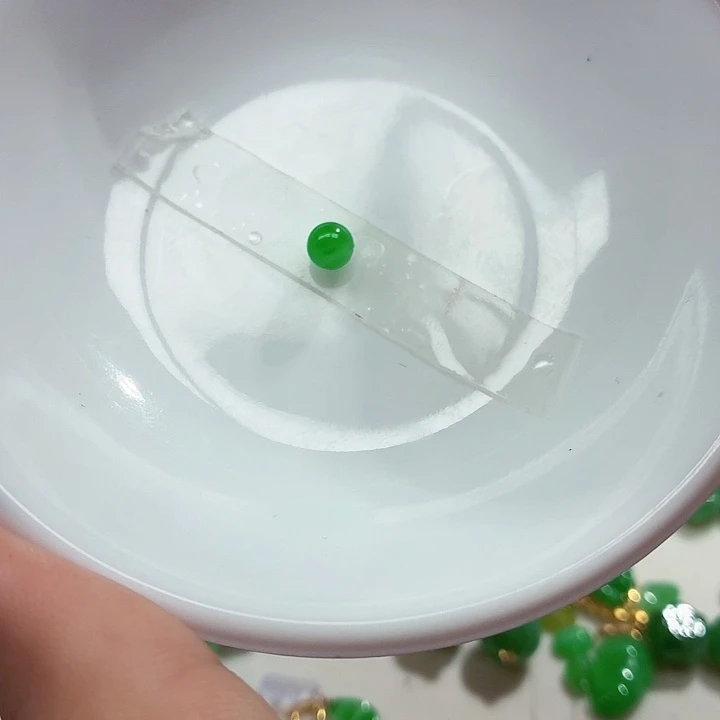 s***a翡翠未镶嵌手链天然缅甸翡翠A货卡5