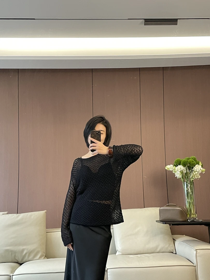 夏日镂空毛衣长袖 NO退货