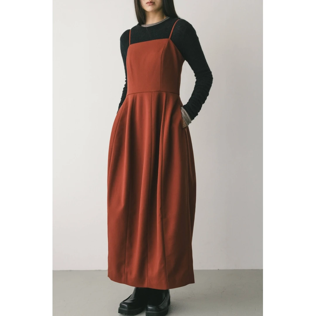 【MonTendre】 秋冬新款 Z 氛围感百搭修身中腰修身女款连衣裙