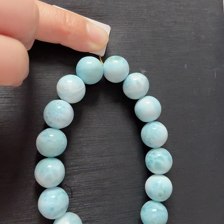 合金针钠钙石（海纹石）手链仓库