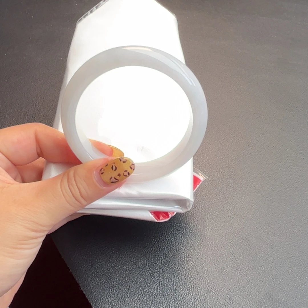 翡翠未镶嵌手镯52-53