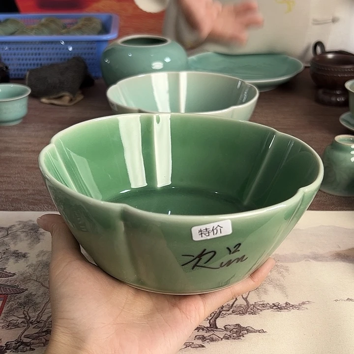 小米茶器龙泉青瓷