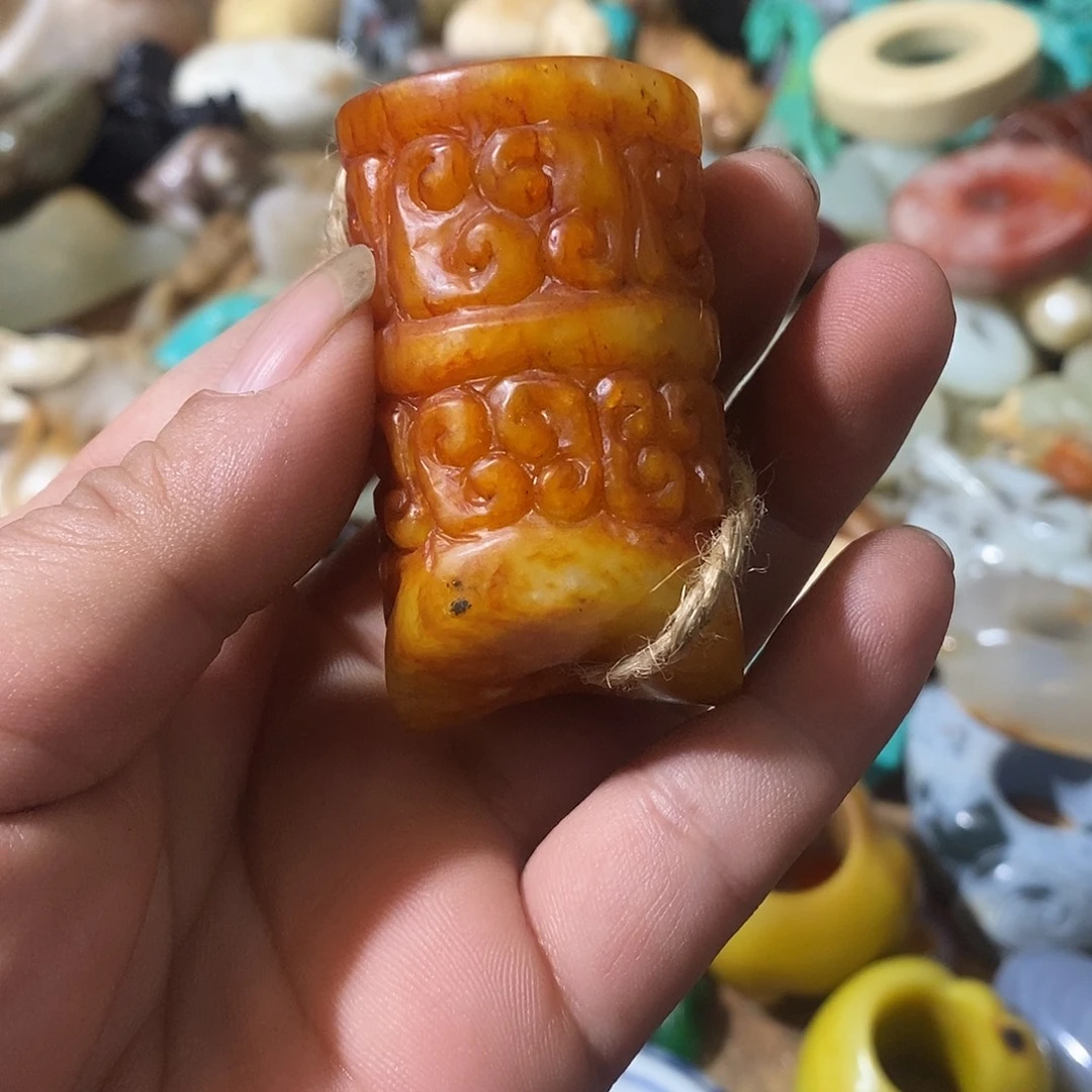 和田玉（糖玉）未镶嵌挂件