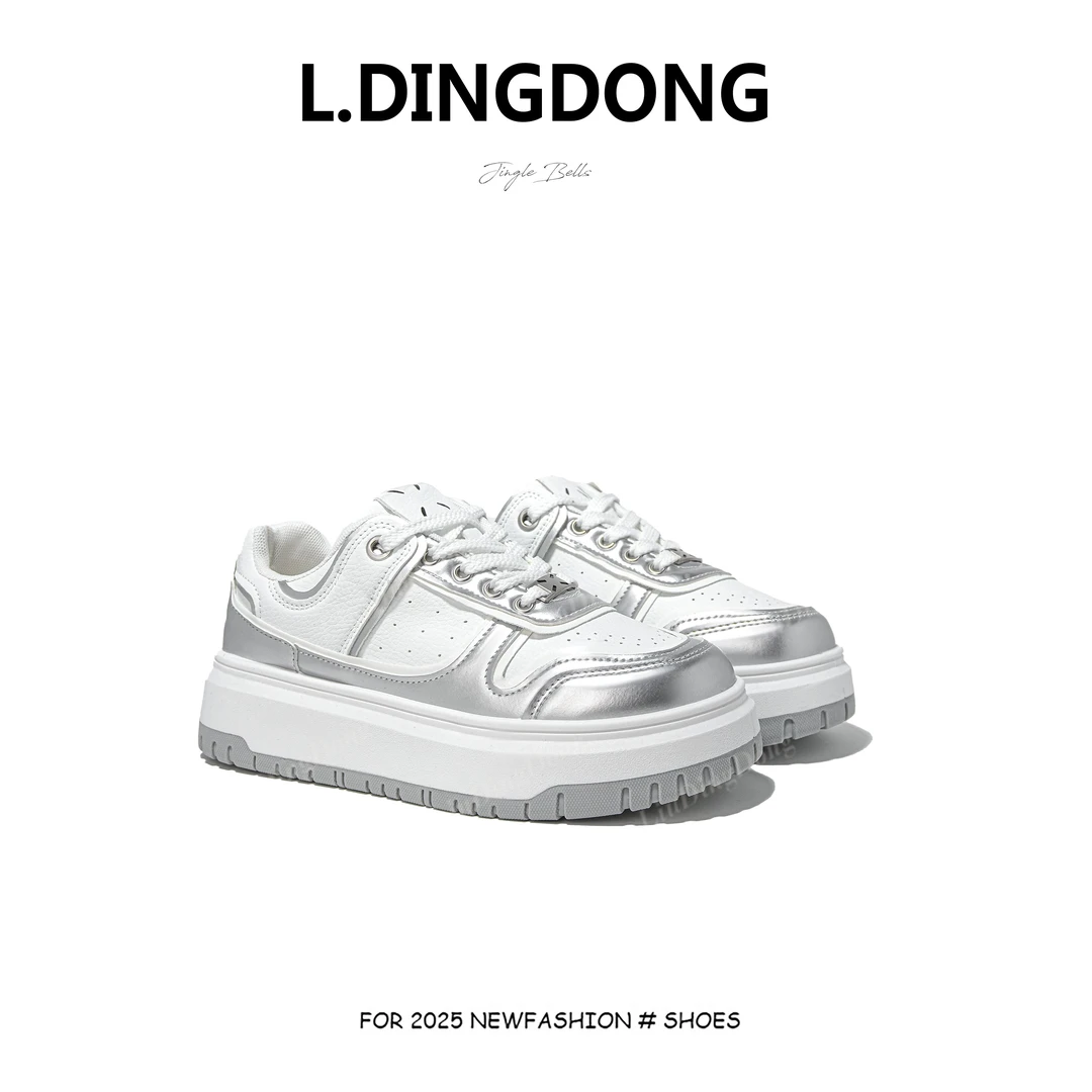 【刘叮咚女鞋】潮流百搭板时尚鞋高帮休闲鞋舒适6266