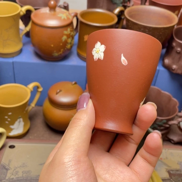 紫砂茶杯紫砂主人杯