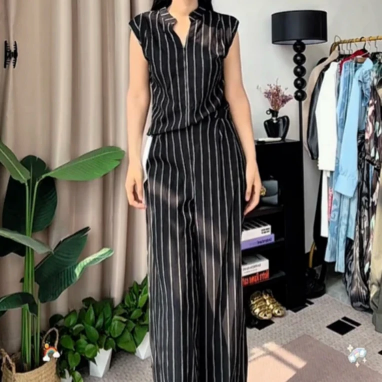 长裤时尚套装套装女装气质设计师显瘦连衣裙休闲风