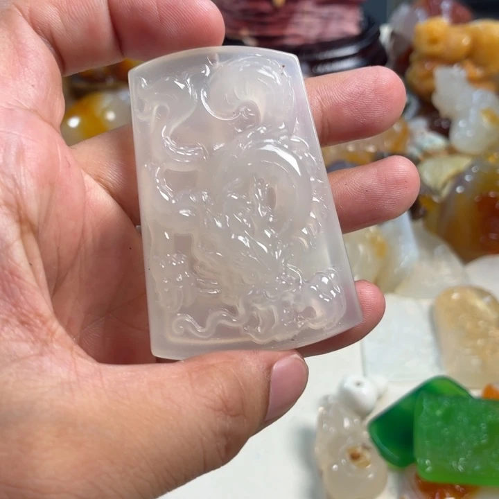 未镶嵌吊坠(不含链)玛瑙/玉髓