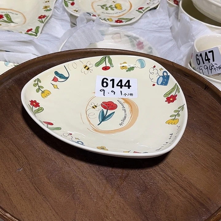 瓷微瑕外贸餐具6144