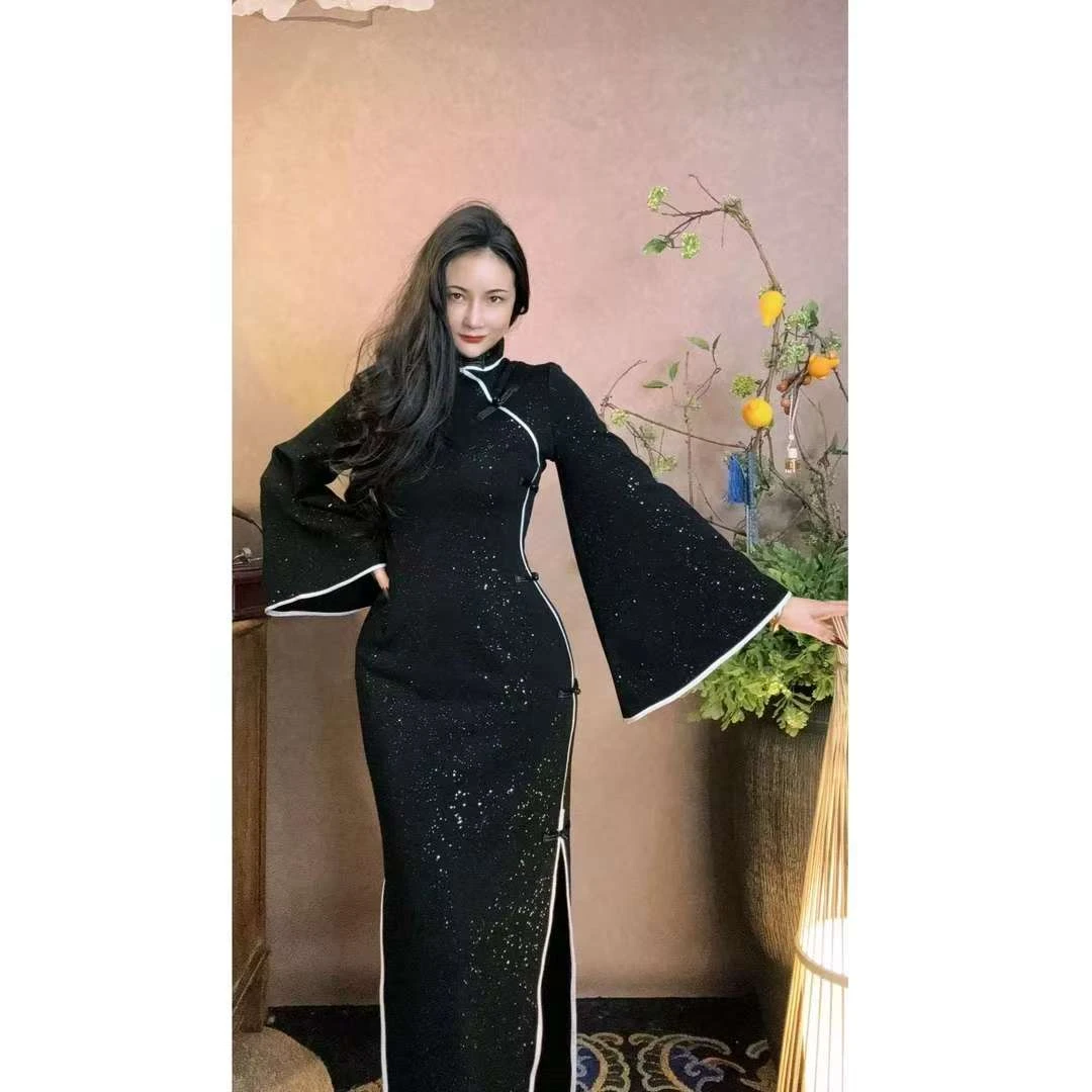 反季清仓【星河点点】旗袍