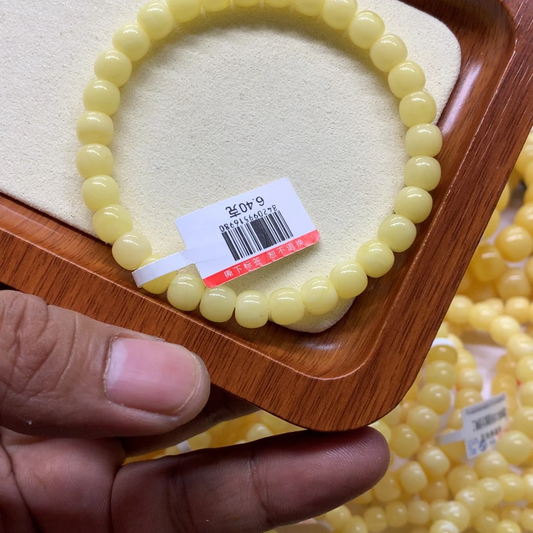 手链蜜蜡未镶嵌蜜蜡