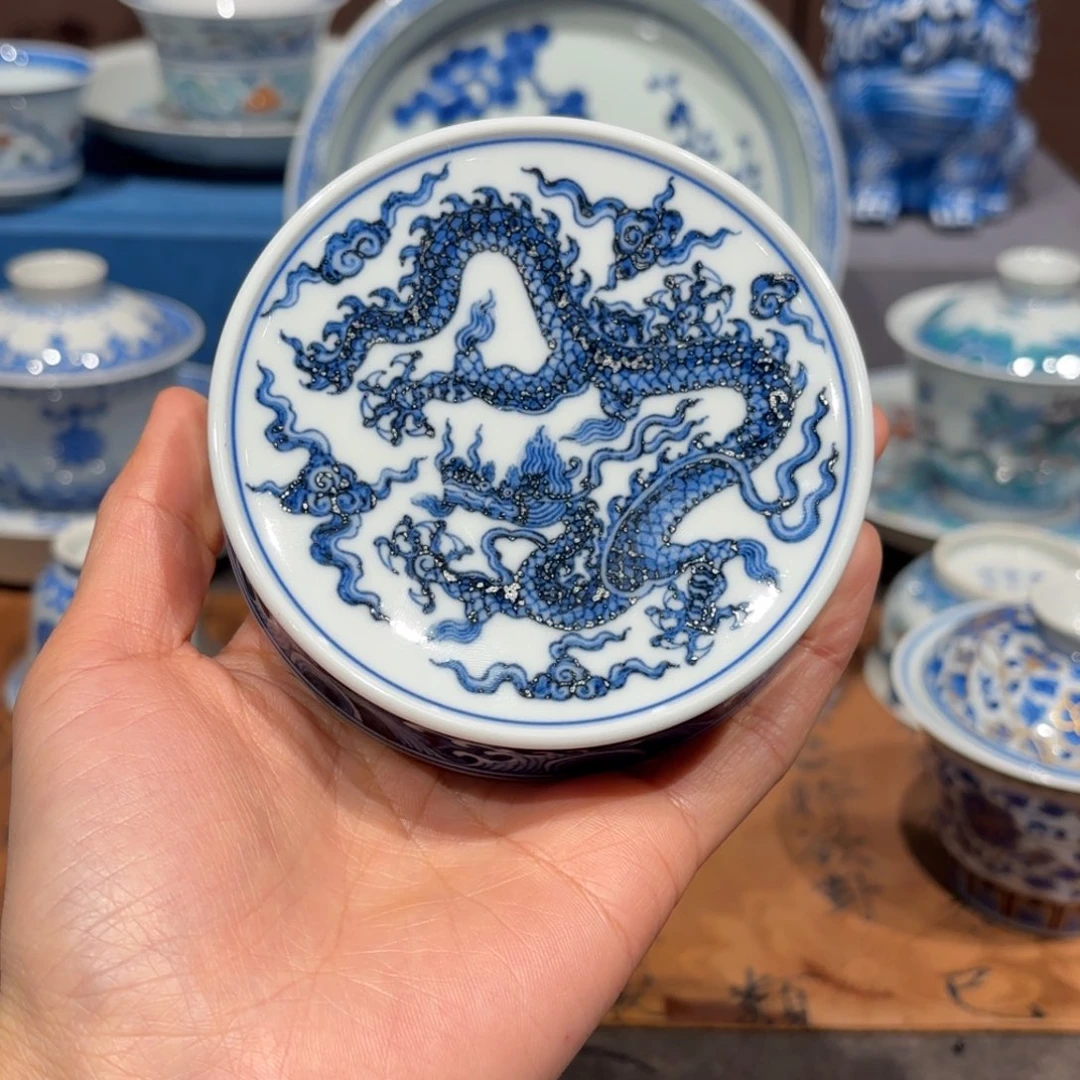 瓷片露*手工手绘陶瓷茶具