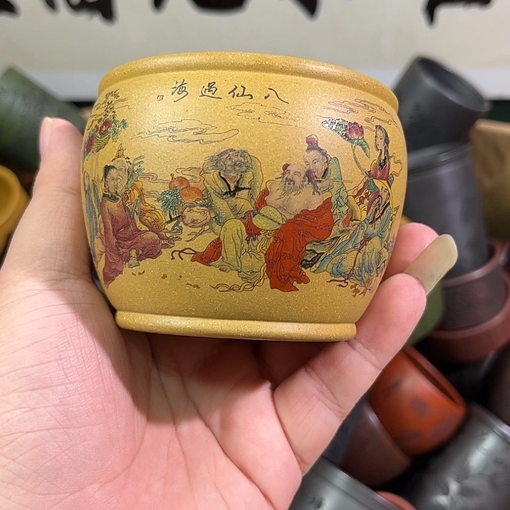 茶杯紫砂全手工紫砂主人杯