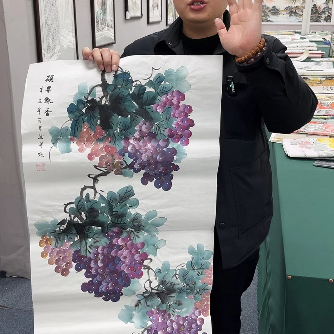 国画宣纸国画作品纯手绘