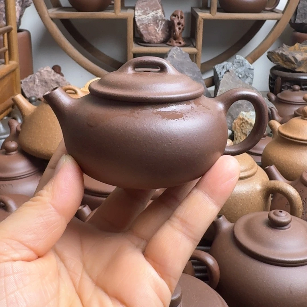 茶壶紫砂100cc汤婆壶嫩底槽清