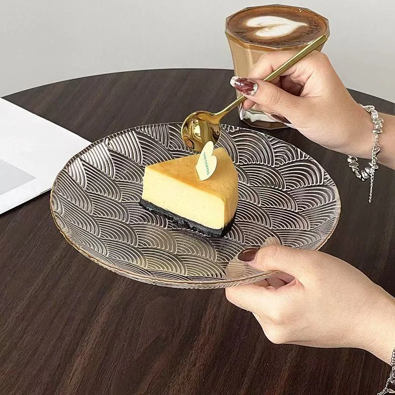 【双支装】高颜值中式祥云水果盘点心盘