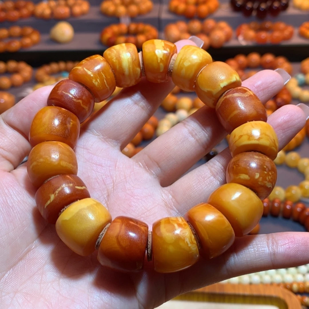 【闪购商品】手串蜜蜡未镶嵌蜜蜡手串