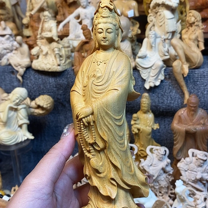 破布木（黄金檀）黄金檀瑕疵观音