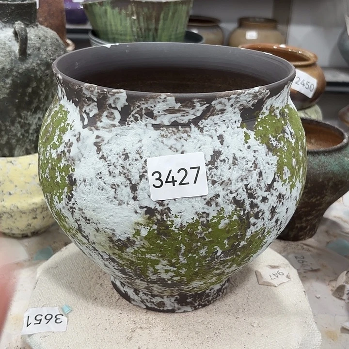摆件瑕疵处理口不圆，3427，景德镇