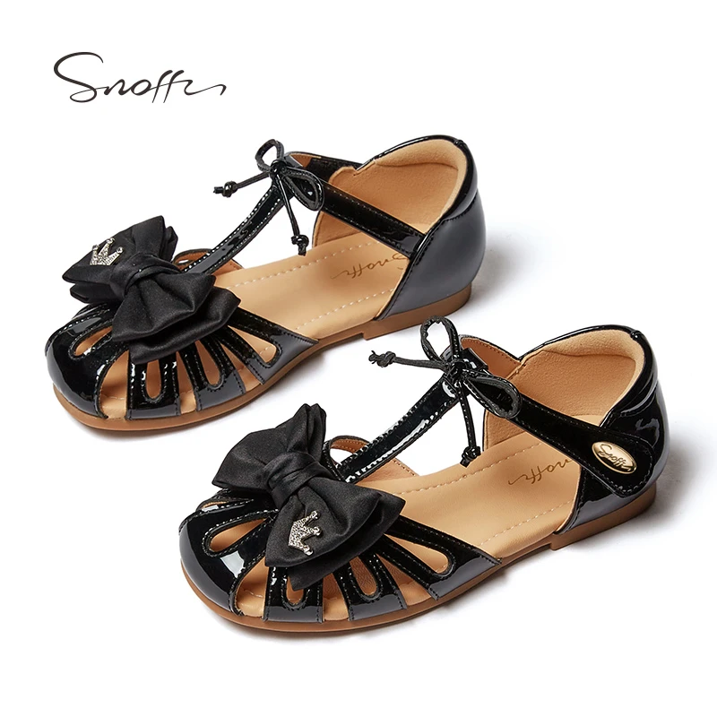 【断码捡漏】斯纳菲女童凉鞋夏季小女孩包头公主鞋儿童防滑鞋子