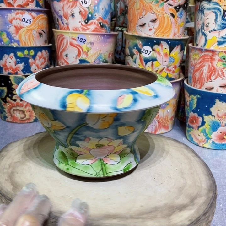 景德镇艺术手绘作品
