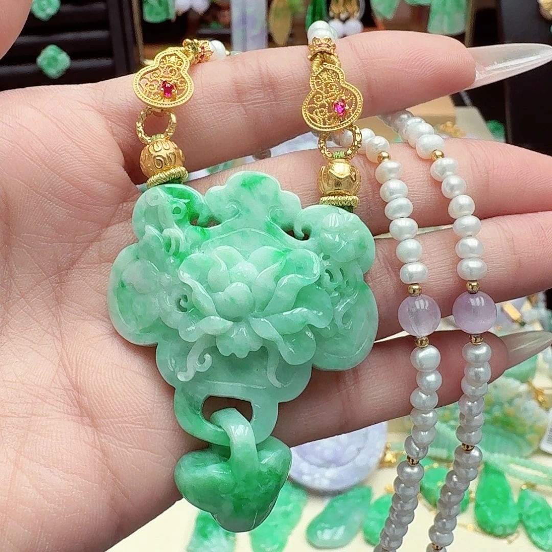 颈饰未镶嵌翡翠翡翠吊坠