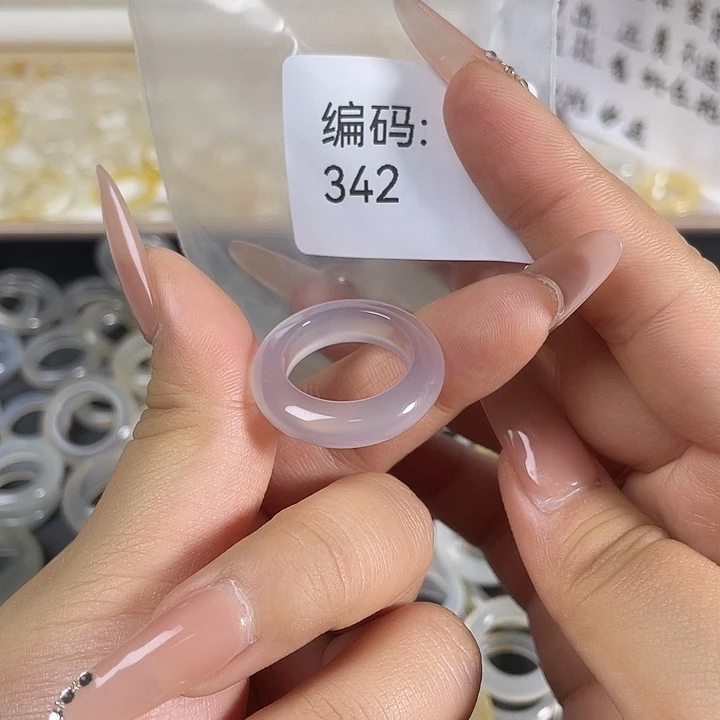 玛瑙/玉髓未镶嵌戒指342港18