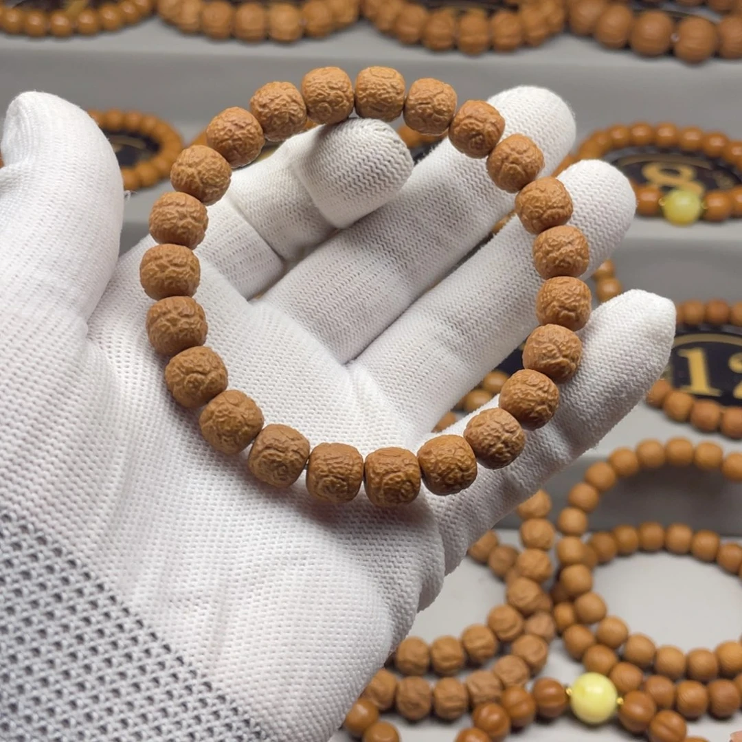 猴头核桃手串10mm精品荔枝纹饕鬄毕业级福利