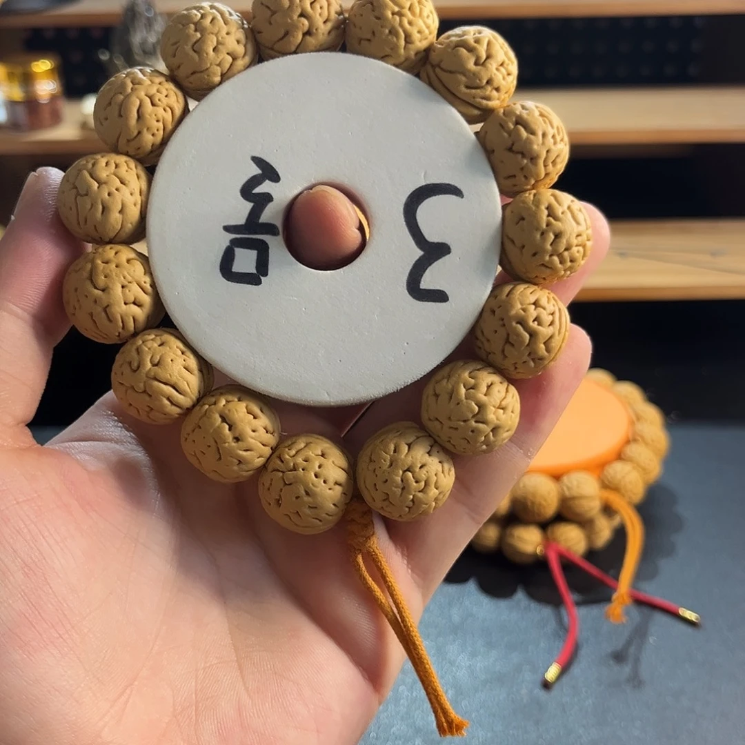 吊坠桃核盘锦肌肉福利18mm