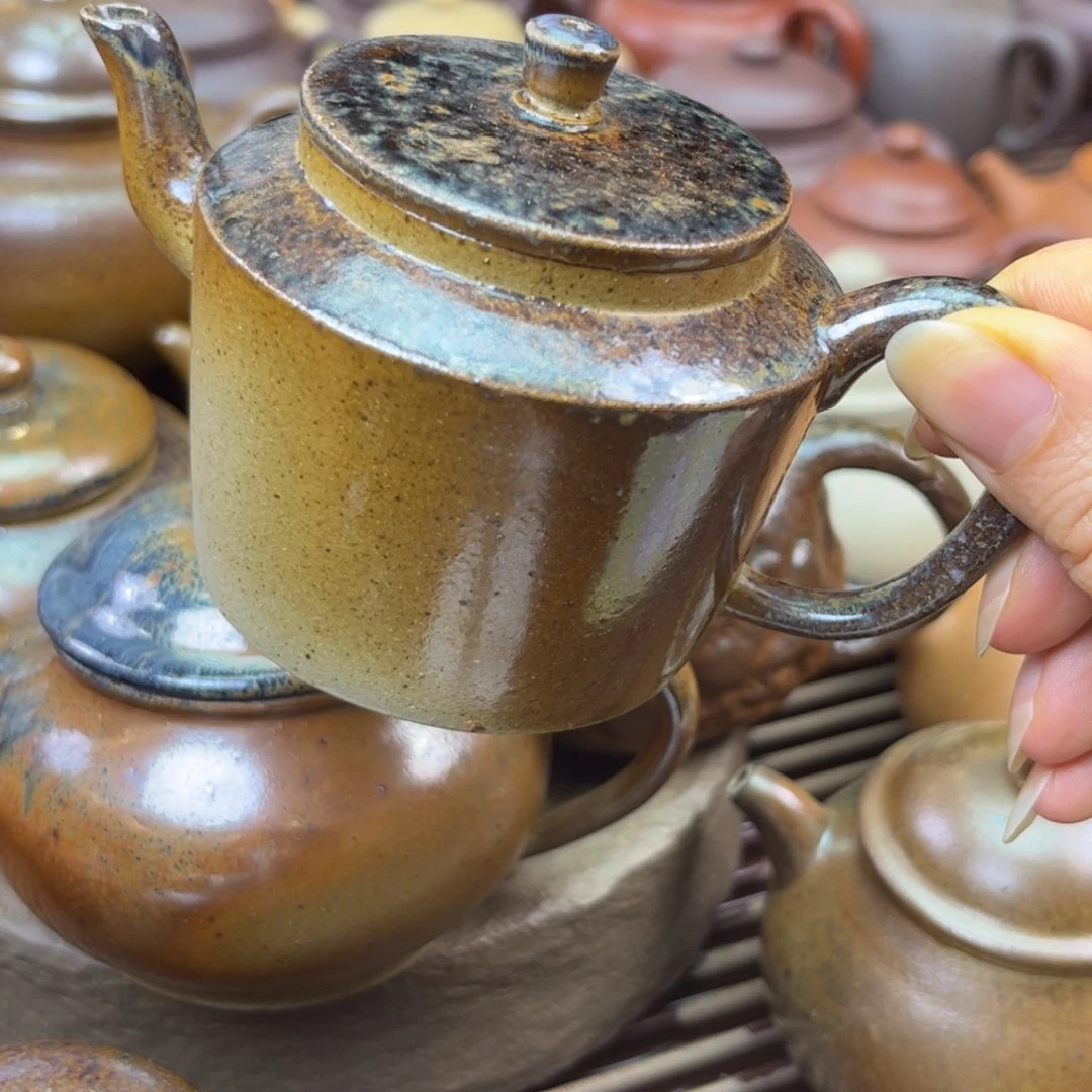 紫砂茶壶s***e柴烧 段泥 150c