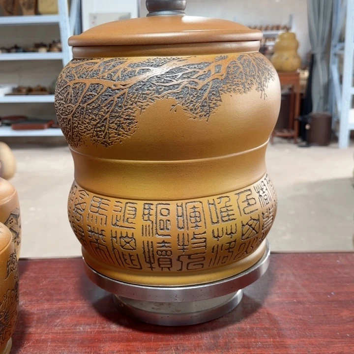 紫砂茶叶罐。。。。。。。。。。