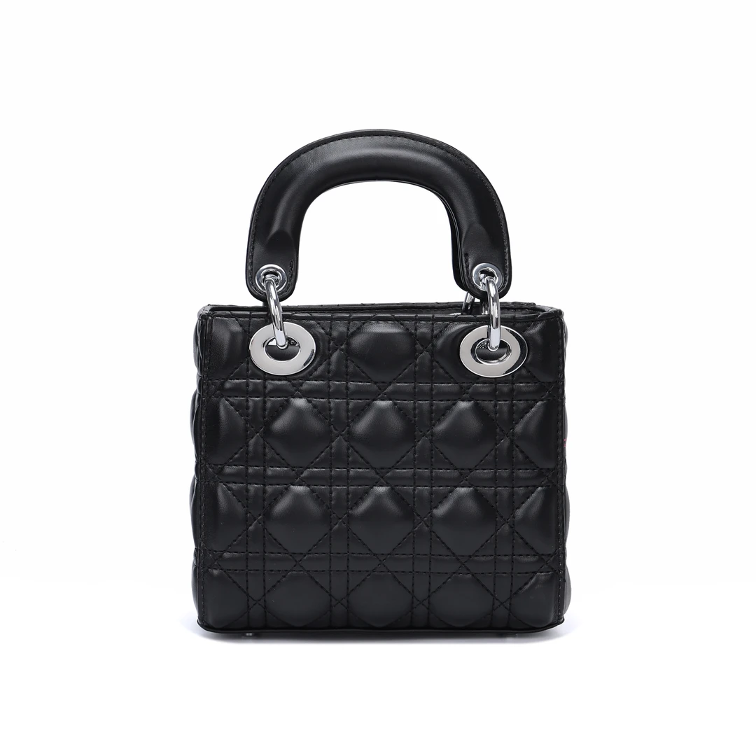 轻奢时尚百搭女士黑色单肩手拎包