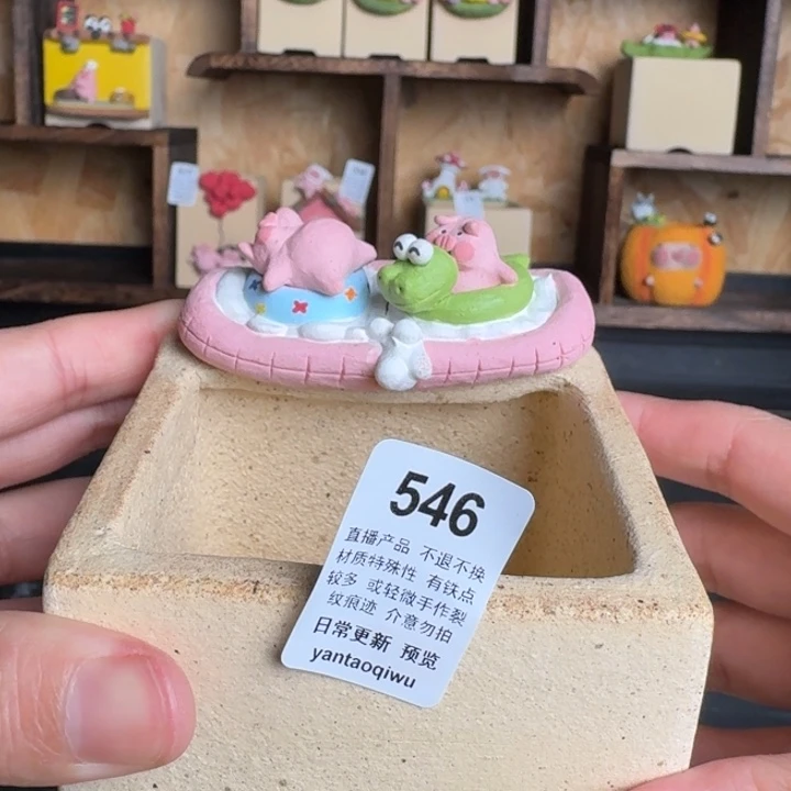 炏陶器物多肉花盆546