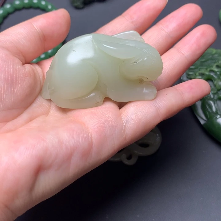 和田玉未镶嵌颈饰用****6