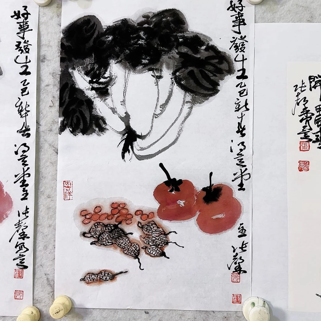国画张馨老师作品