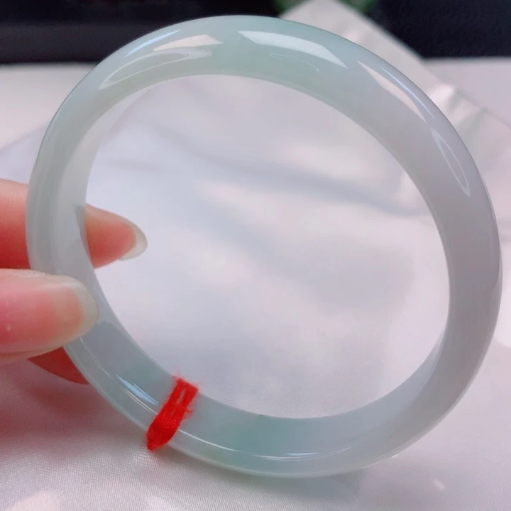 翡翠未镶嵌手镯56圈