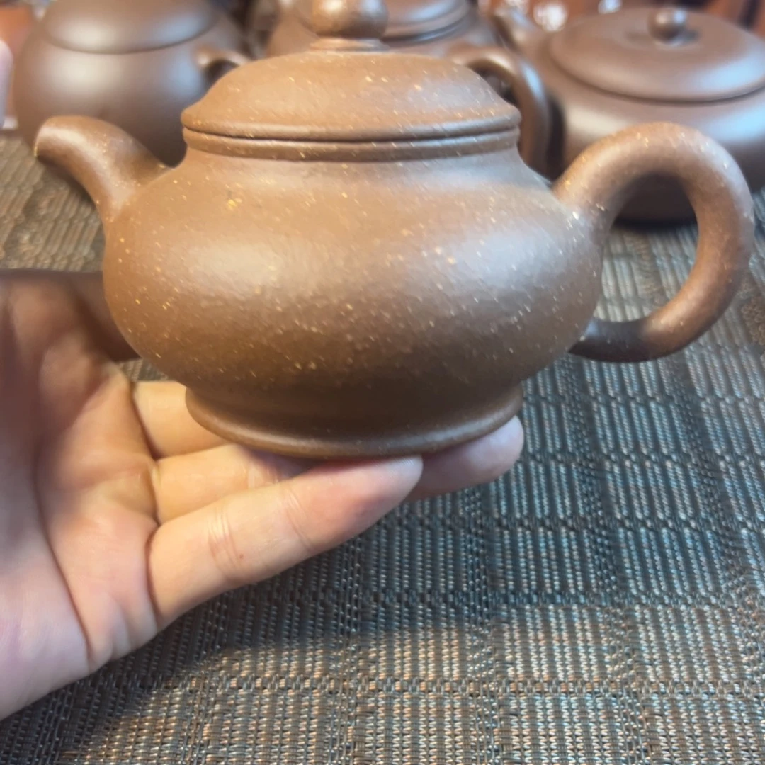 茶壶紫砂宜兴原矿紫砂壶230毫升容量