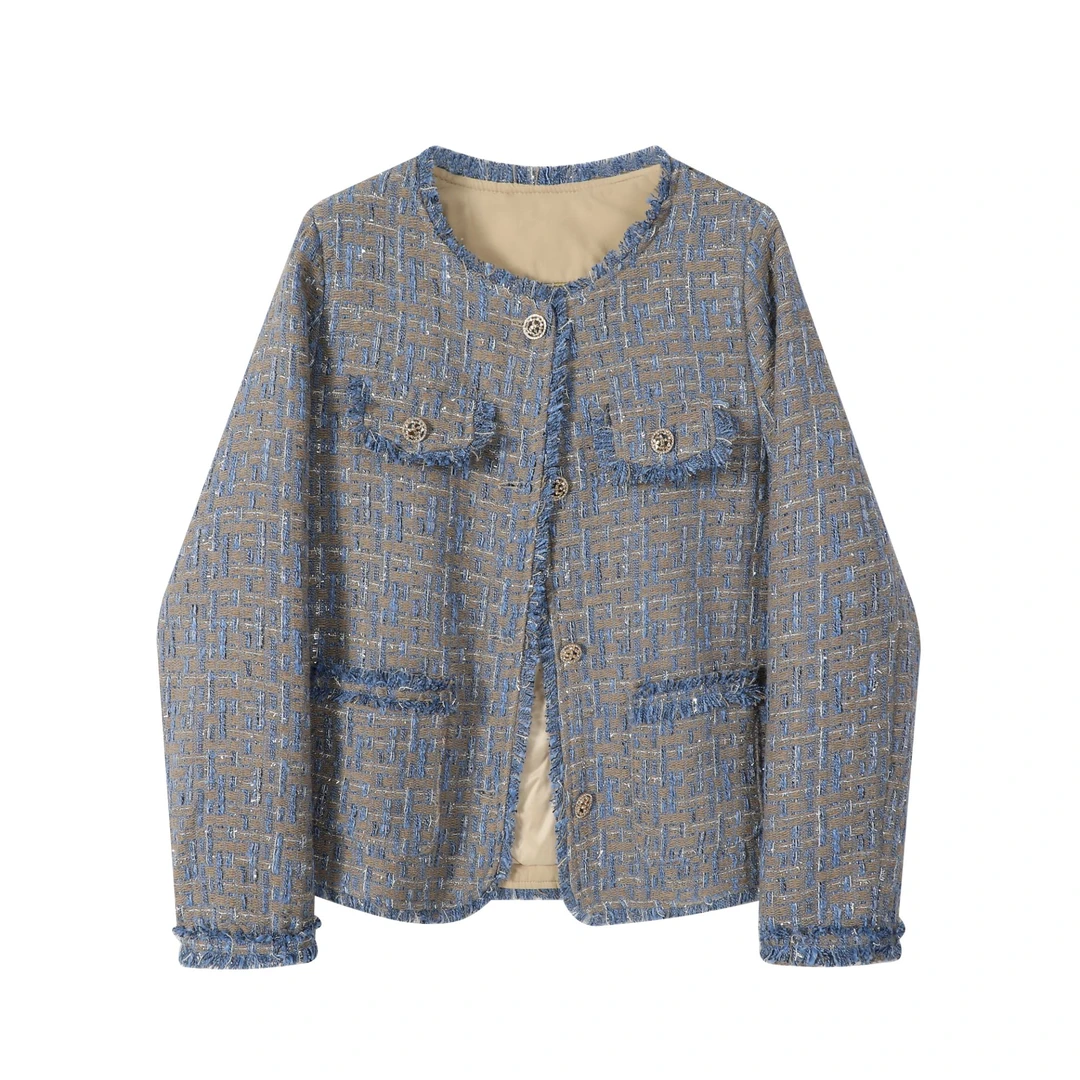 冬季新款高端轻奢千金名媛气质时尚百搭羽绒小香外套 女 9037