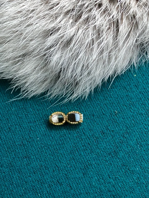 18k镶嵌古珠弟子珠