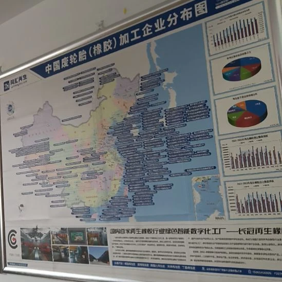 胶粉再生胶企业分布图