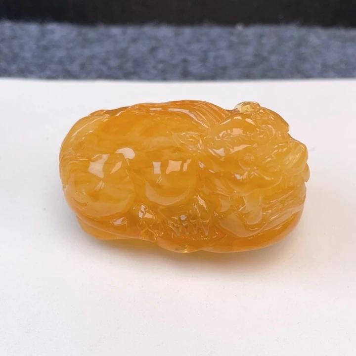 未镶嵌蜜蜡裸石蜜蜡貔貅吊坠