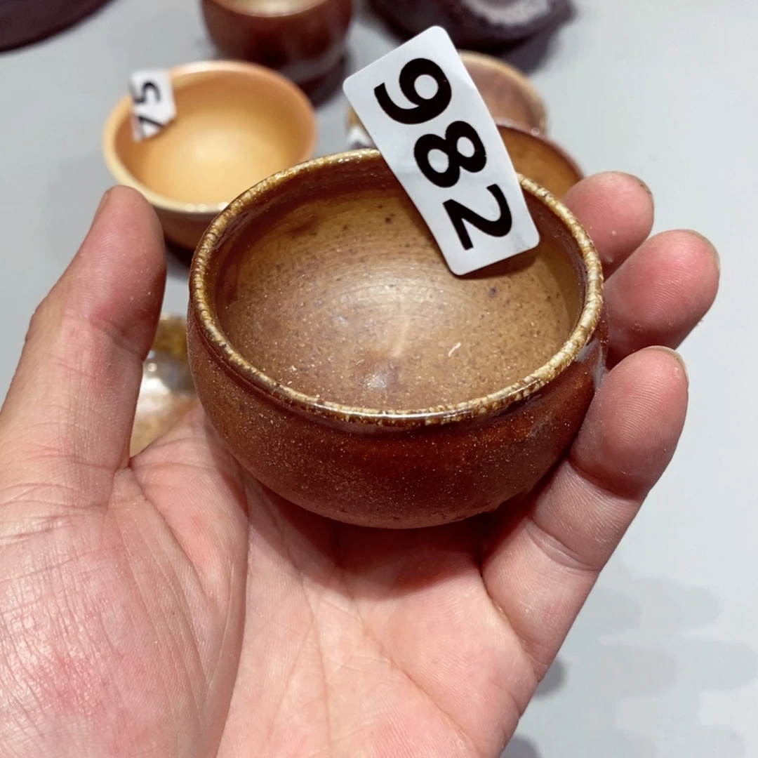 柴烧茶具陶瓷杯子