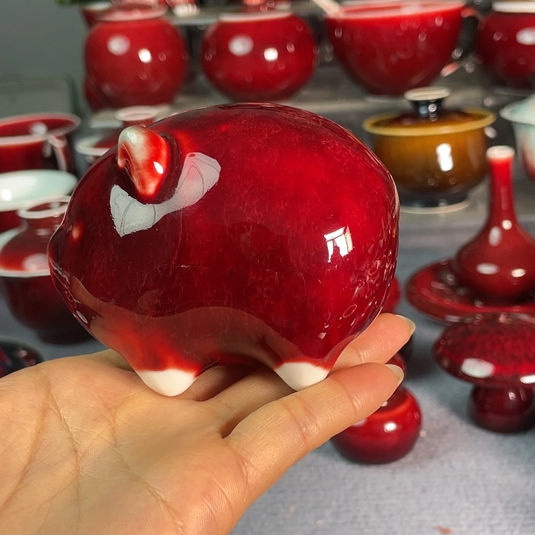 景德镇原矿釉茶宠