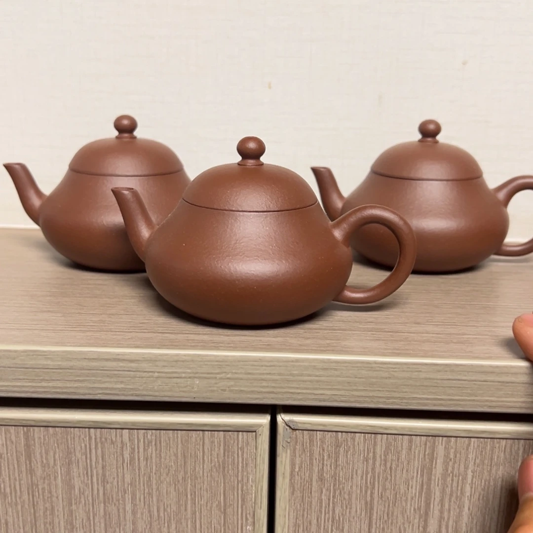 茶壶紫砂底槽清梨形125cc